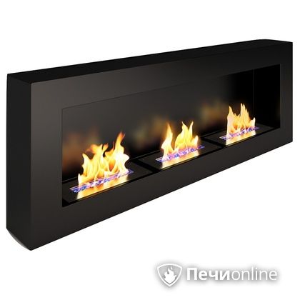 Биокамин ЭкоЛайф Fire Line black burgundy в Краснотурьинске